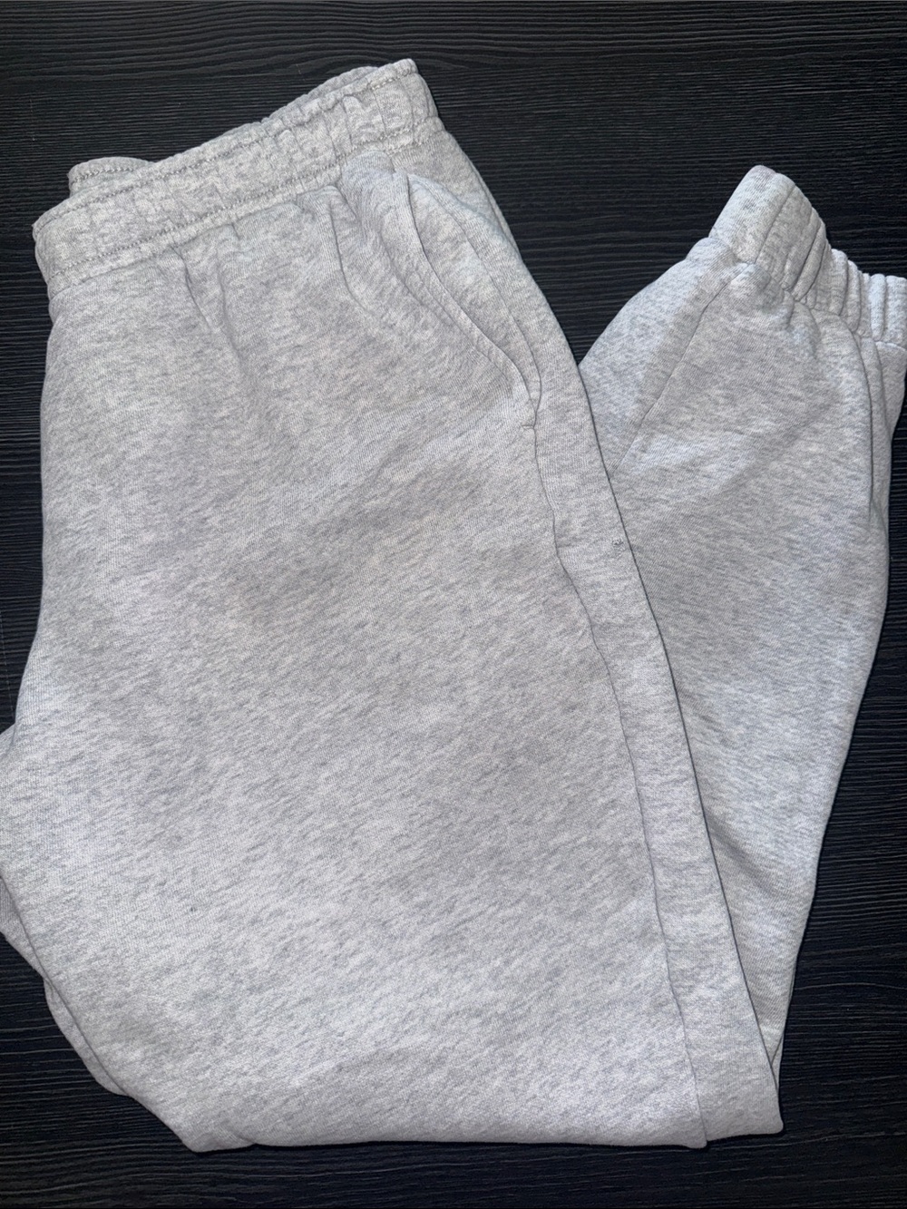 Light Gray Fleece Jogger Pants - Soft Everyday Bottoms